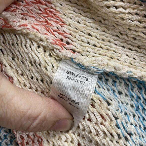 CAbi Womens Line Up Circle Open Drape Shawl Knit Cardigan Sweater Vest Small 216 - Picture 5 of 5